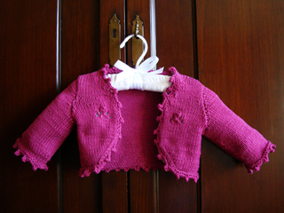 Baby Shrug Bolero Knitting Pattern - Ring Around the Rosie